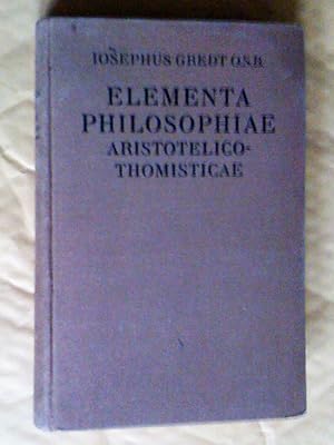 Elementa philosophiae aristotelico-thomisticae Vol 2 Metaphysica. Ethica