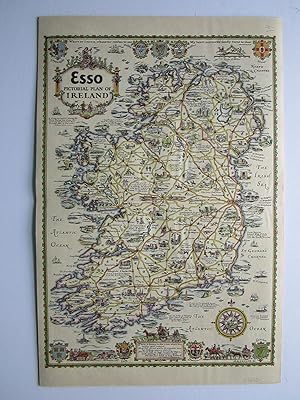 Esso  Pictorial Plan of Ireland.