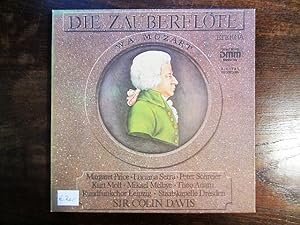 Wolfgang Amadeus Mozart: Die Zauberflöte. 3 Vinyl LP Box-Set Margaret Price/Luiana Serra/Peter Sc...