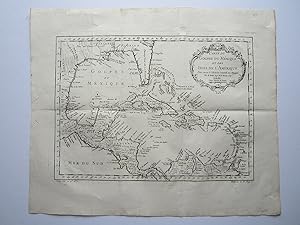 Carte du Golphe du Mexique et des Isles de lAmerique