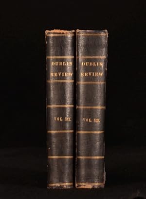 The Dublin Review Third Series Volumes XIX and XXI