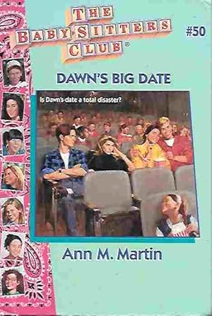 Dawn's Big Date [Large Print] (Baby-Sitters Club #50)