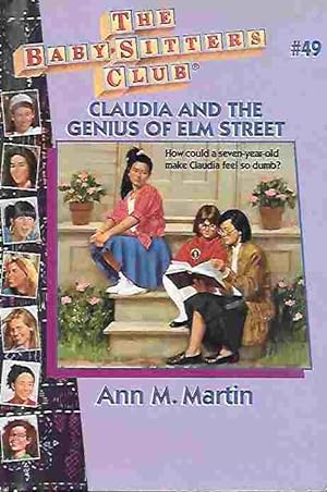 Claudia and the Genius of Elm Street [Large Print] (Baby-Sitters Club #49)