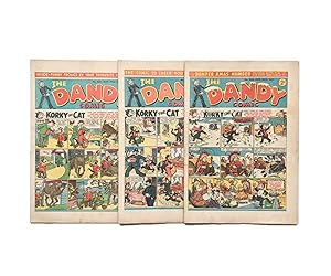 The Dandy Comic 1943 Complete Year Issues 231 - 256