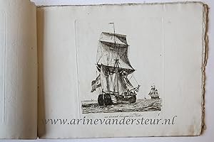 Antique print album, etching | Vercheyde Soorten van HOLLANDSE Vaartuigen Geteekenten Gesneeden d...