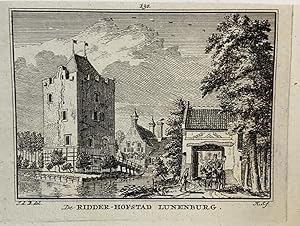 [Antique print] De Ridder-Hofstad Lunenburg.