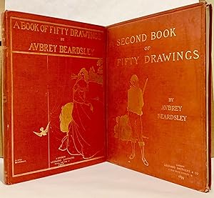 A Book Of Fifty Drawings [and] A Second Book Of Fifty Drawings; With an Iconography By Aymer Vall...