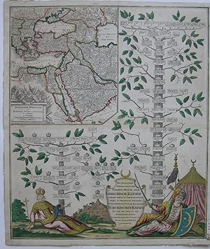Neu Inventiert, Genealogischer Stamm-Baum der Griechisch. Kayser, welche theils zu Constantinopel...