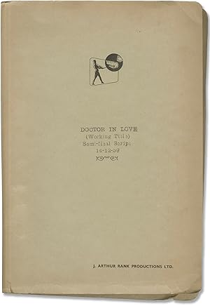 Doctor in Love (Original screenplay for the 1960 film)