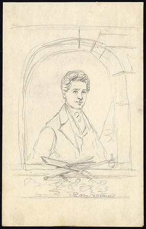 Antique Drawing-PORTRAIT-R. VAN BYLANDT-Anonymous-19 th c.