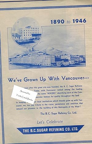 B.C. Sugar Refining Co. Original Advertisement from 1946