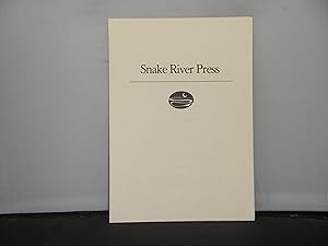 Snake River Press - Catalogue of Publications
