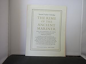 Prospectus for Chilmark Press Edition of The Rime of the Ancient Mariner with engravingsand with ...