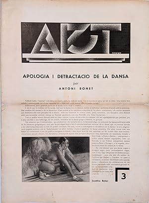 Art. [Revista de les Arts.] No. 3 (-5, 8, 9). [Art. Art Journal.]