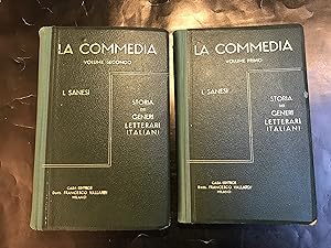 La Commedia . Storia dei grandi generi letterari Italiani