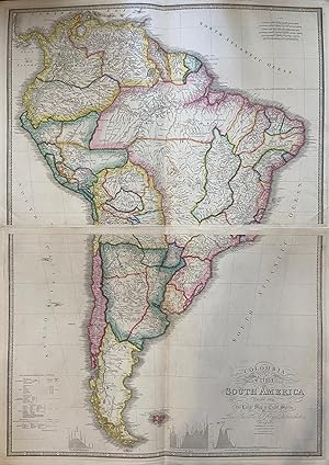 Colombia Prima or South America drawn from the Large Map in Eight Sheets