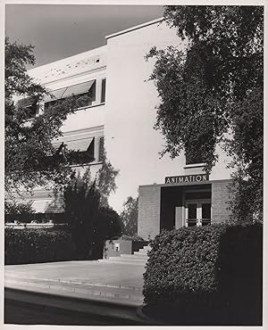 Original photograph of Walt Disney Studios' Animation Building, circa 1950s