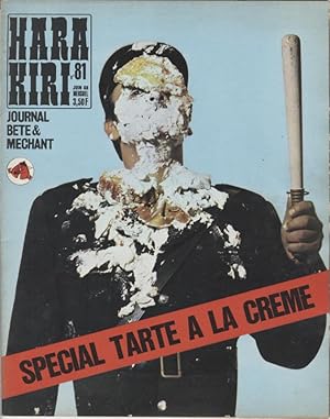 "HARA-KIRI N°81 / Juin 1968" Spécial tarte à la crème (Complet / Très bon état)