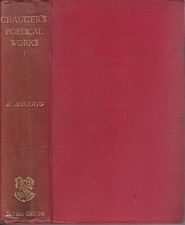 The Poetical Works of Geoffrey Chaucer with Memoir by Sir Harris Nicholas. Aldine Edition (Vol. 1...