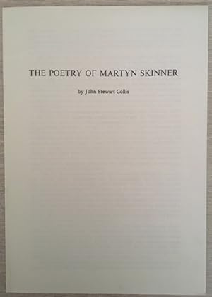 The Poetry of Martyn Skinner
