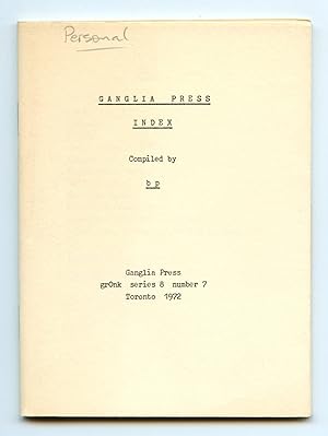 Ganglia Press Index