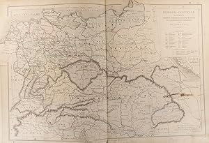 Carte de l'Europe centrale, renfermant lempire dAutriche, le royaume de Prusse et la confédérat...