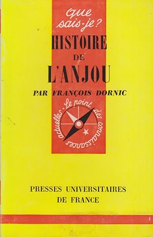 Histoire de l'Anjou.