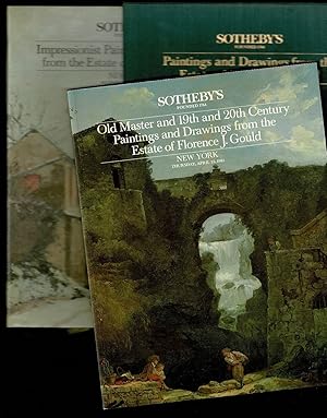 Paintings and Drawings from the Estate of Florence J. Gould 2 Volumes (Impressionist Paintings an...