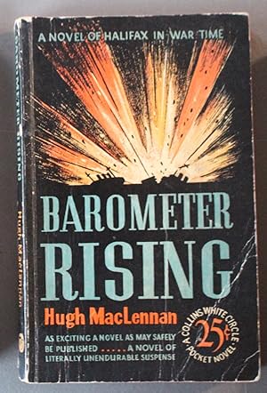 Barometer Rising (Canadiana; Mainstream Fiction; (1941; Collins White Circle Pocket Edition #75)