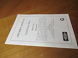 Owner's Manual" Cord Front Drive, Model L-29 (Reprint)
