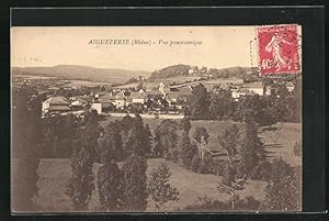 Carte postale Aigueperse, Vue panoramique