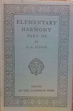 Elementary Harmony (Part III)