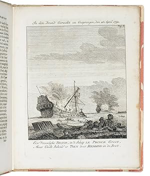 Twee-rampspoedige zee-reyzen, den enen . met een Fransch Oost Indiesch Compagnie-schip, genaamt L...