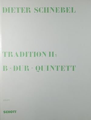 B-Dur-Quintett (Piano Quintet), fur Violine 1, Violine 2 (Flote oder Klarinette), Viola (Bassklar...
