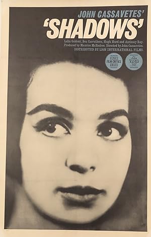 'SHADOWS' (Original Vintage Movie Poster)