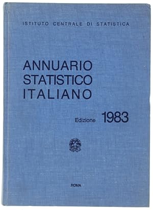 ANNUARIO STATISTICO ITALIANO edizione 1983.: