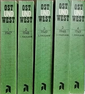 Ost und West. - Beiträge zu kulturellen und politischen Fragen der Zeit - 1947 - 1949.