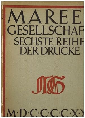 4 "Prospekte" der Marees Gesellschaft: 6. Reihe Frühling 1921; 8. Reihe 1923; 9. Reihe Herbst 192...