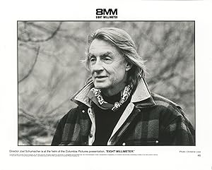 8MM (Original photograph of Joel Schumacher from the set of the 1999 film)