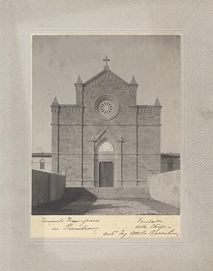 Convento e chiesa dei Francescani in Piombino. Arch. Ing. Attilio Razzolini.