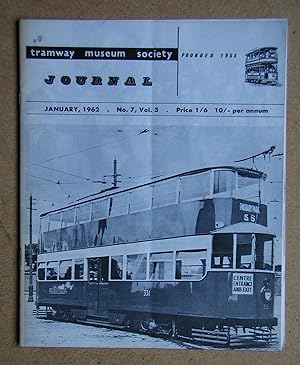 Tramway Musem Society Journal. January 1962. No. 7, Vol. 3.