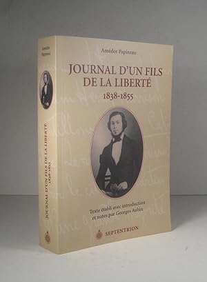 Journal d'un Fils de la Liberté 1838-1855