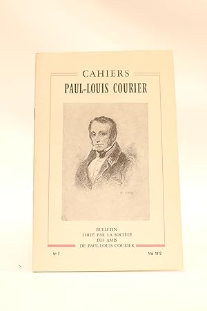 Cahiers Paul-Louis Courier N°7