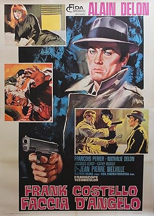 "LE SAMOURAÏ" Réalisé par Jean-Pierre MELVILLE en 1967 d'après le roman de Joan MacLEOD / avec Al...