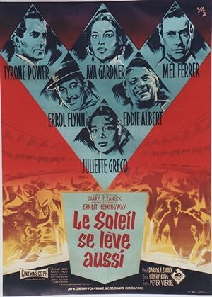 "LE SOLEIL SE LÈVE AUSSI (THE SUN ALSO RISES)" Réalisé par Darryl F. ZANUCK (1957) avec Tyrone PO...