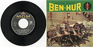 "BEN-HUR" Film réalisé par William WYLER avec Charlton HESTON / Musique de Miklos ROSZA / EP 45 t...