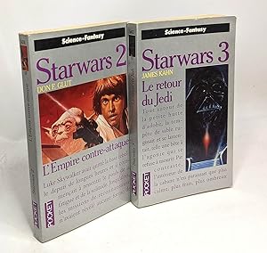 La guerre des étoiles Tome 2 : L'empire contre-attaque + Tome 3: Le retour du Jedi ---- 2 livres