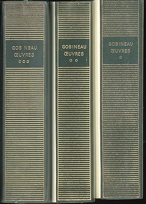 Gobineau Oeuvres, Tomes 1- 3