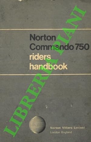 Norton Commando 750. Riders handbook.