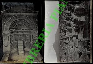 Pompei. Panorama degli scavi e Vesuvio - Fontana in mosaico